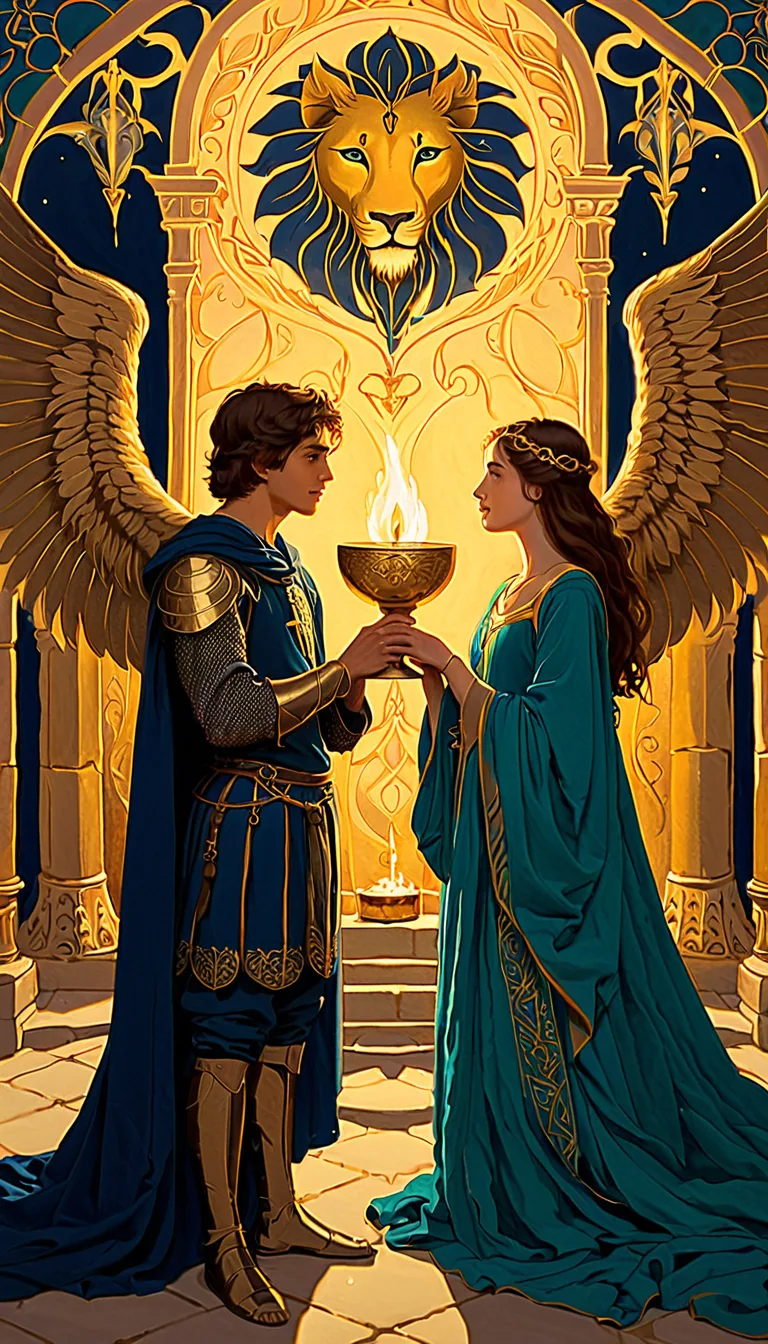 Carta del tarot Dos de Copes