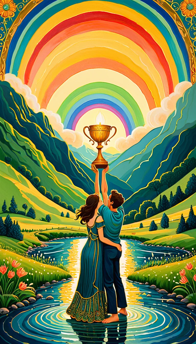 Carta del tarot Deu de Copes