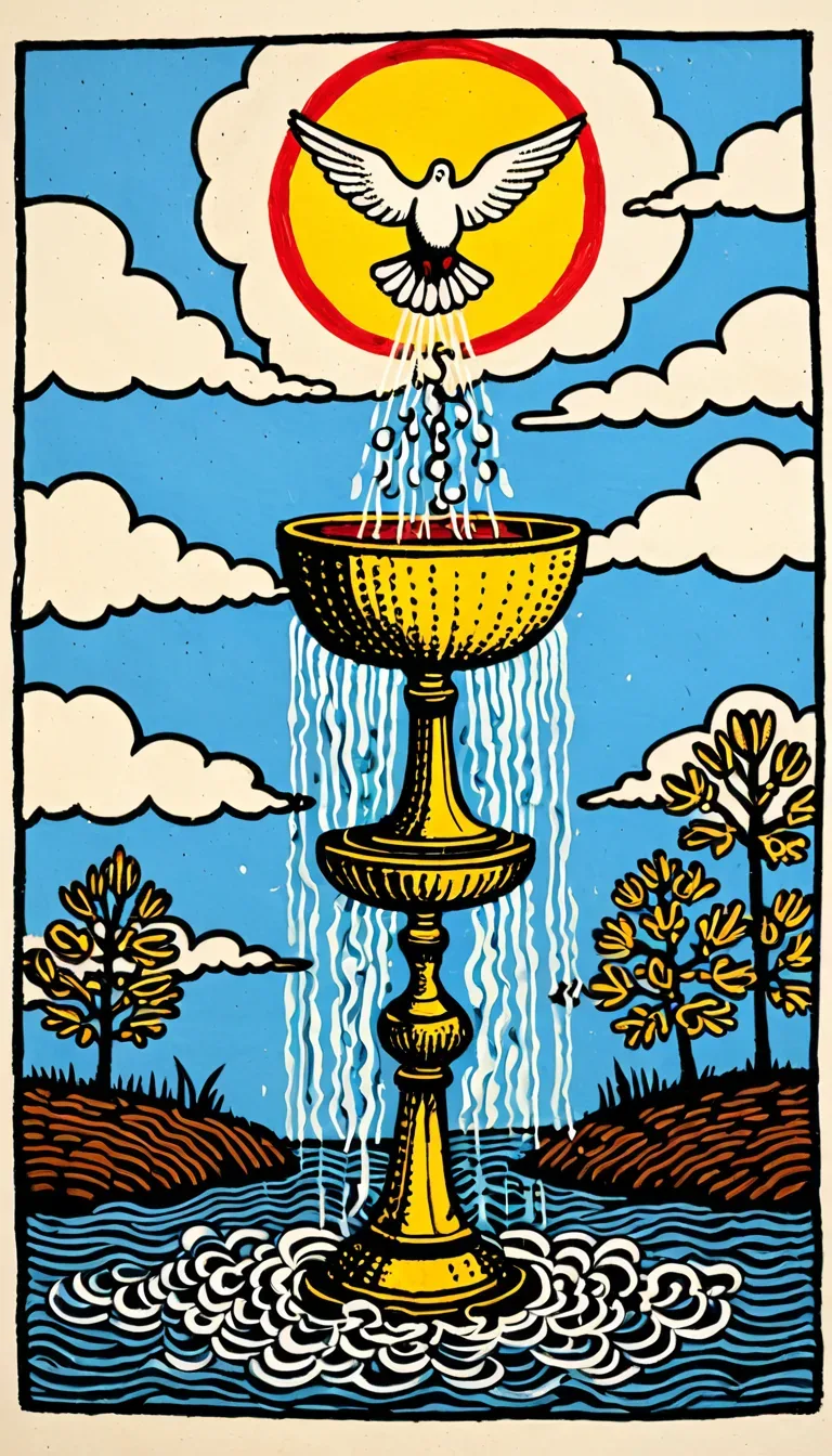 As de Copas en el Tarot de Marsella