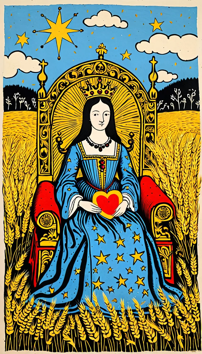 La Emperatriz en el Tarot de Marsella
