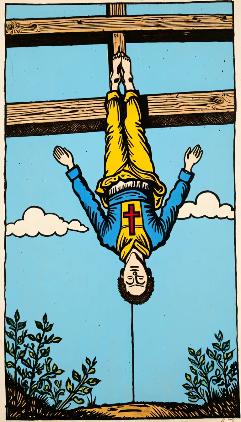 Le Pendu dans le Tarot de Marseille
