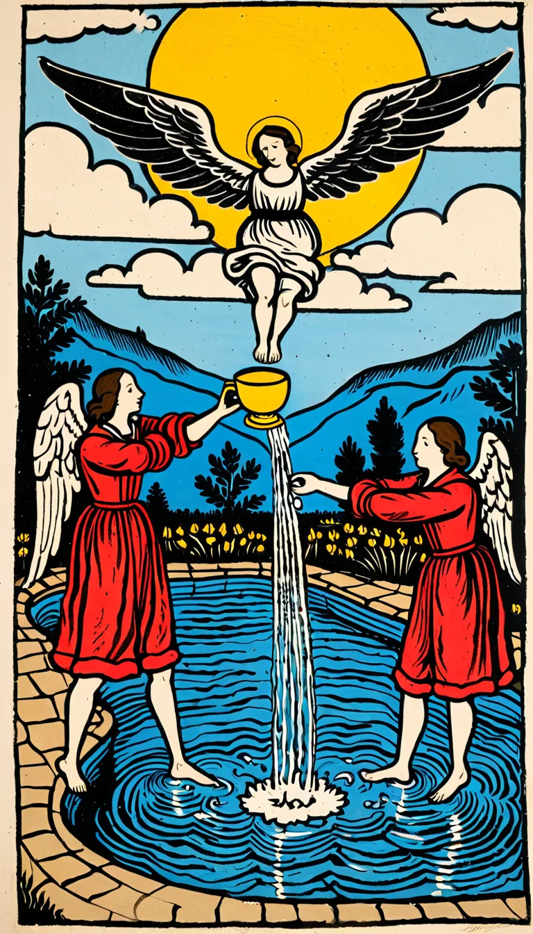 La Templanza en el Tarot de Marsella
