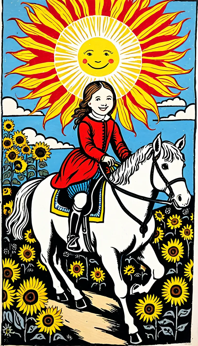 El Sol en el Tarot de Marsella