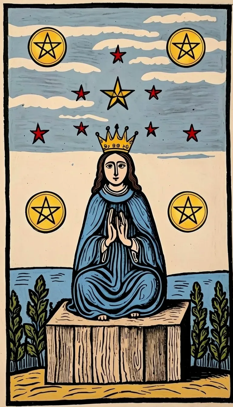 Cuatro de Oros en el Tarot de Marsella
