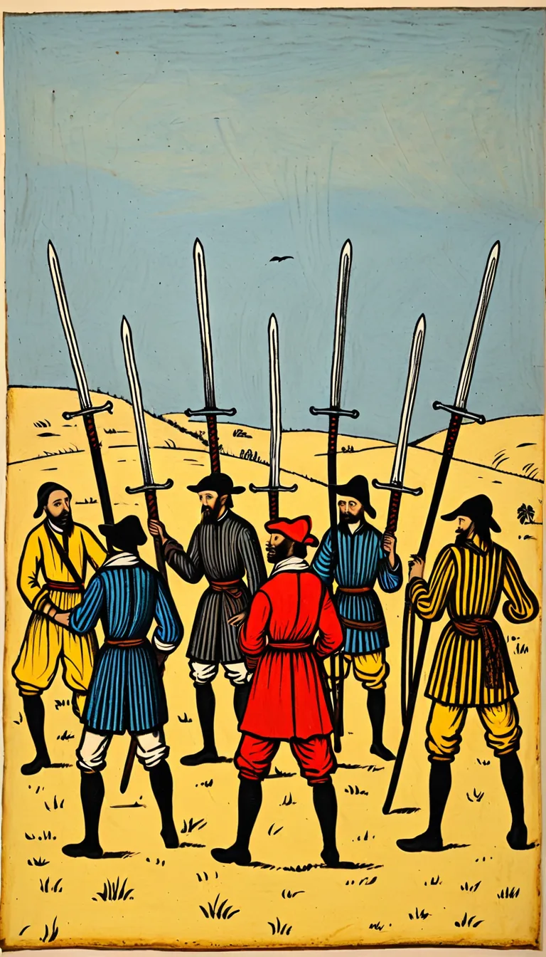 Sept d'Épées dans le Tarot de Marseille