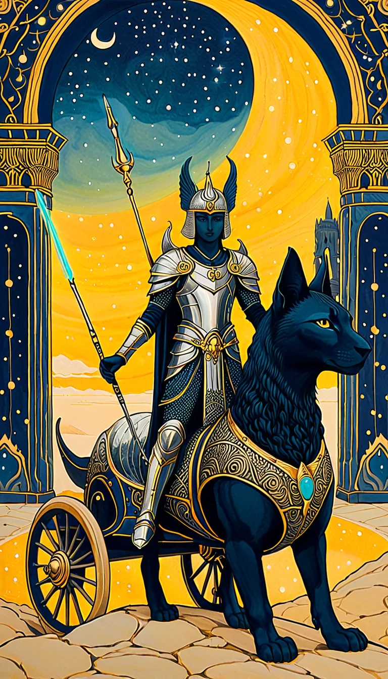 The Chariot tarot card