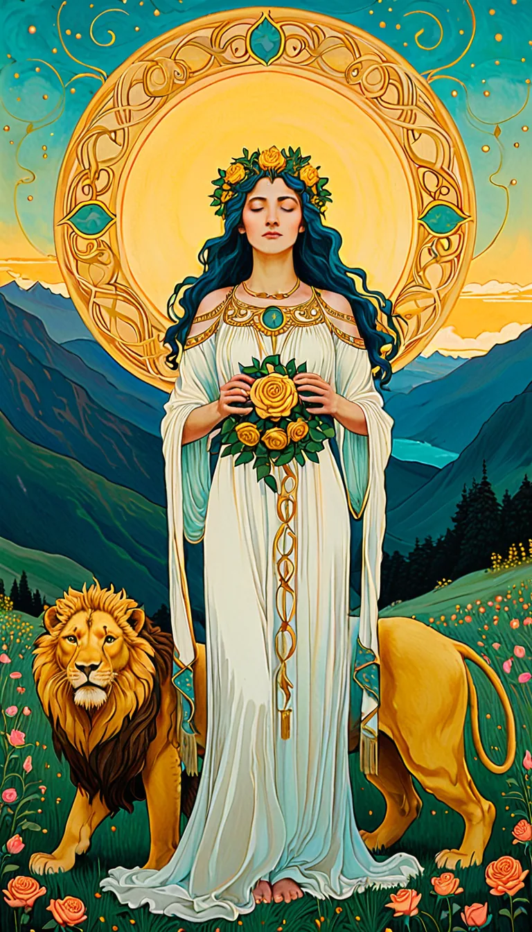 Carta del tarot La Força
