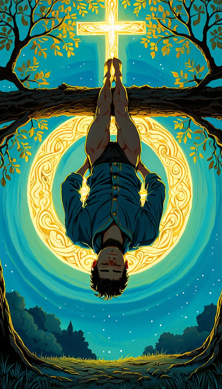 Carta del tarot El Penjat