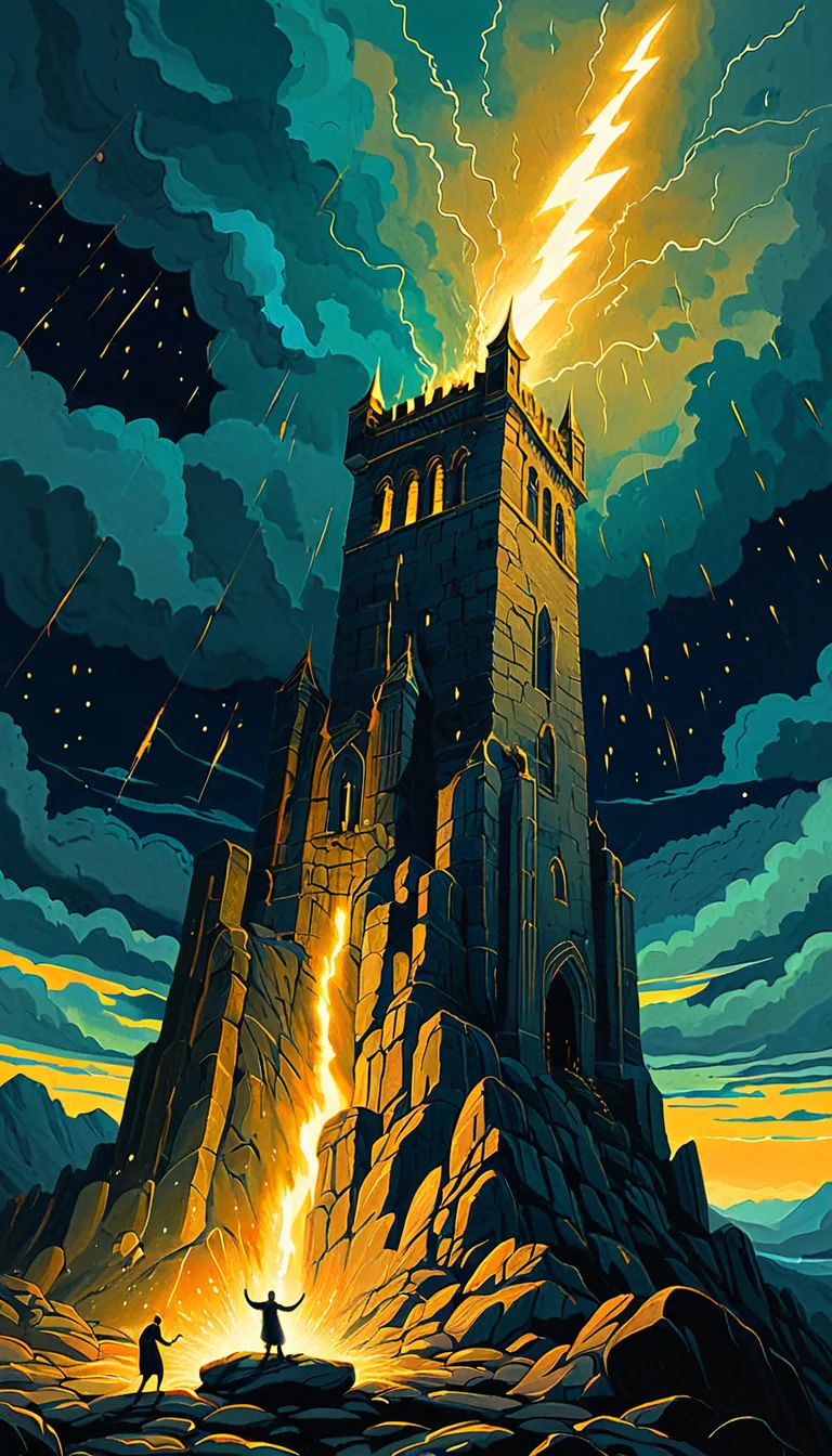 The Tower tarot card