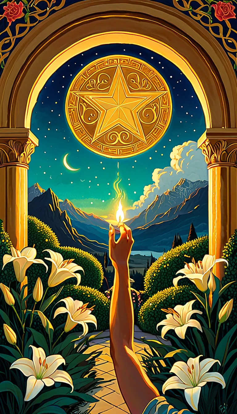 Carta del tarot As de Oros
