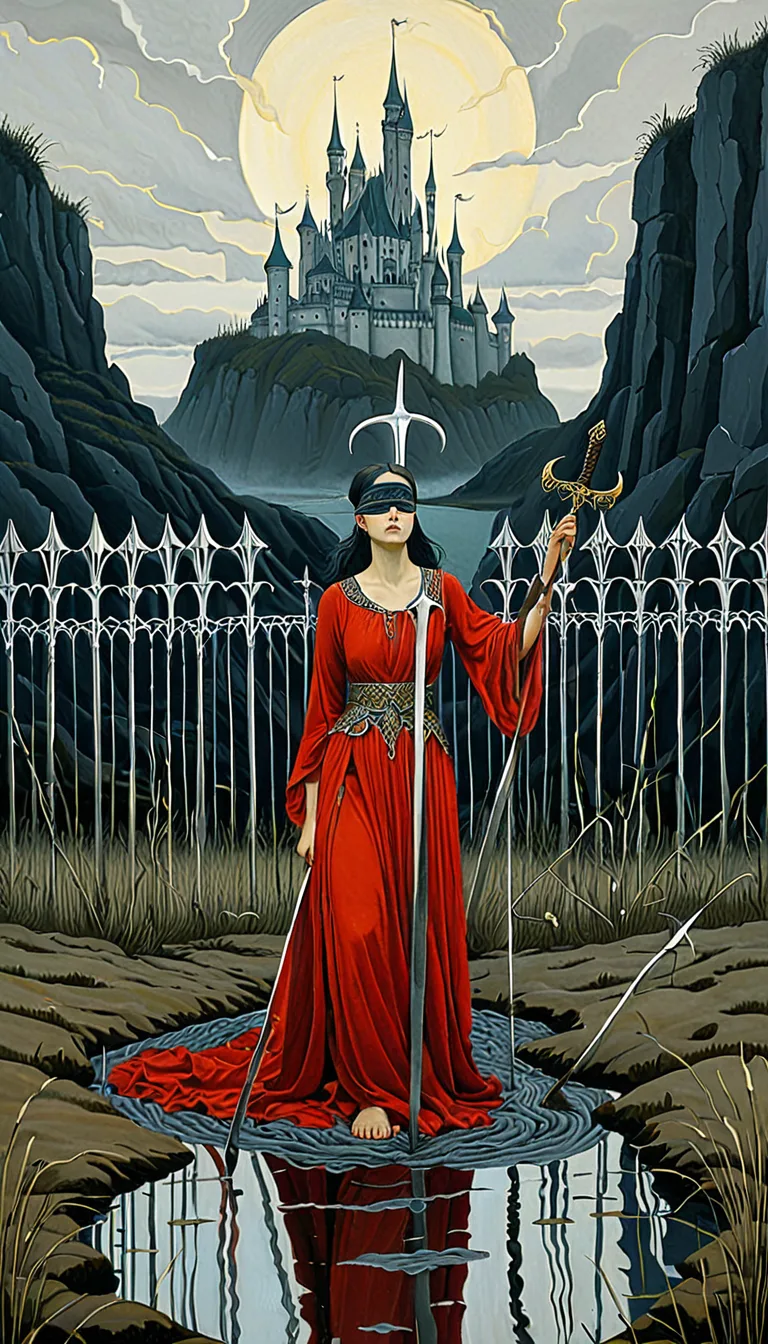 Carta del tarot Vuit d'Espases